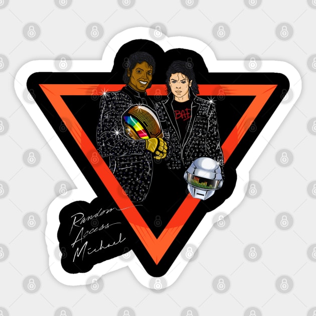 Random Access Michael Sticker by maersky